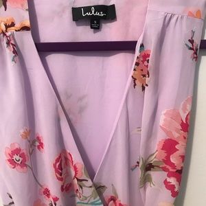 Floral Maxi LuLus Size Small
